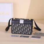 Dior 30 Montaigne 藍色斜挎包小號PM-M9234：圖片 4