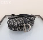 Dior Saddle 藍色單肩包中號MM-M0455：圖片 6