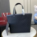 GUCCI Totissima中號紅色帆布托特包-788203：圖片 2