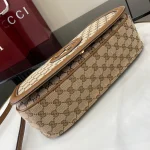 GUCCI Blondie中號黑色皮革手挽包-815716：圖片 10