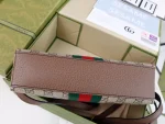 GUCCI Gucci Love Parade小號米白帆布斜揹包-499621：圖片 9