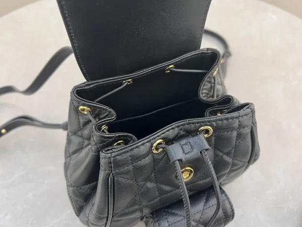 Dior Caro 黑色後背包小號PM-M6302：圖片 9