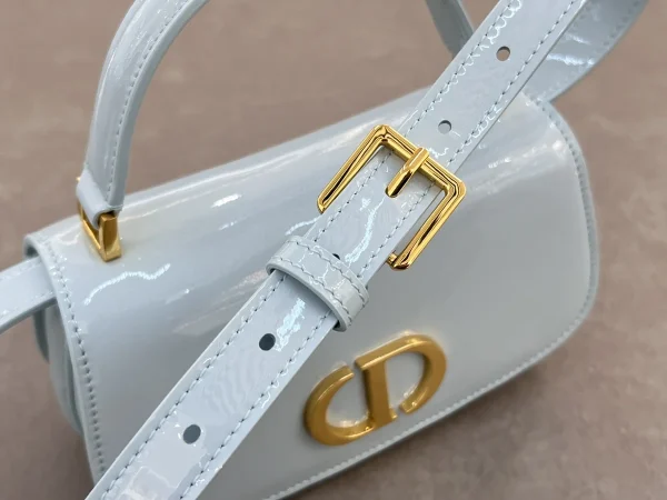 Dior 30 Montaigne 藍色小牛皮包小號PM-M9370：圖片 9