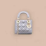 Dior Lady MINI 灰色羊皮斜挎包MINI-M0505