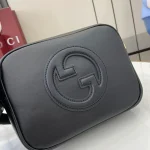 GUCCI Blondie迷你米棕帆布斜揹包-820429：圖片 6