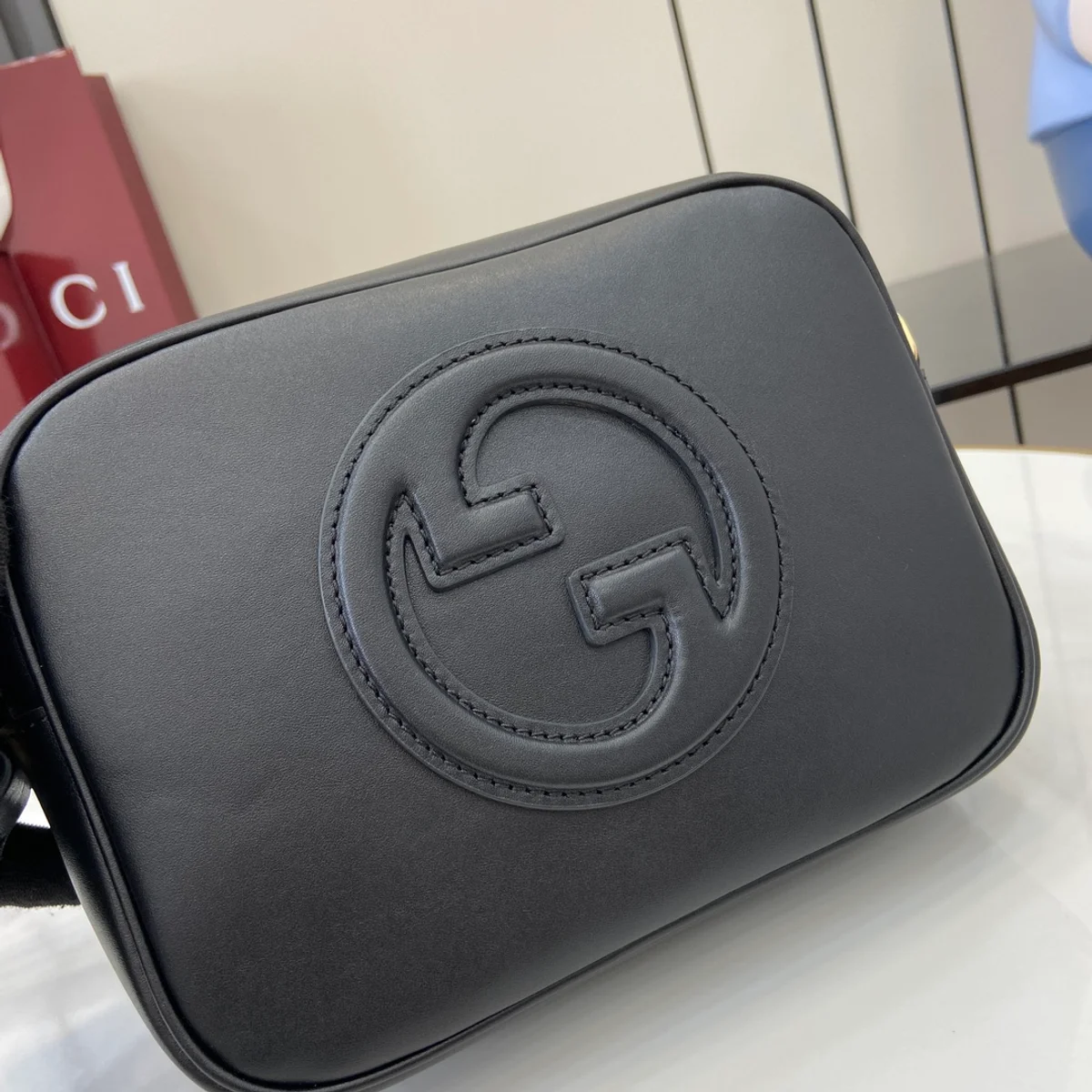 GUCCI Blondie迷你米棕帆布斜揹包-820429 5 GUCCI Blondie迷你米棕帆布斜揹包-820429