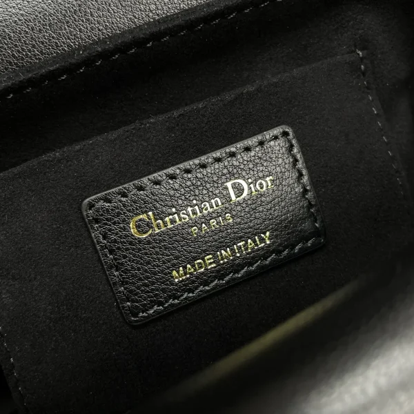 Dior Jolie mini 黑色小牛皮斜挎包-M9272：圖片 10