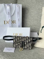 Dior Saddle 藍色腰包小號PM-S5619：圖片 2