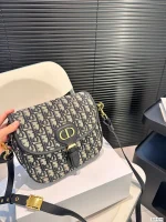 Dior Bobby 藍色斜挎包中號MM-M9319：圖片 4