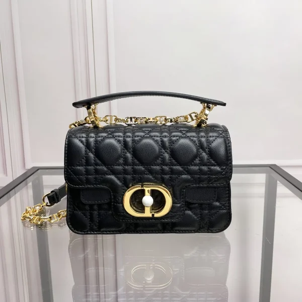 Dior Jolie mini 黑色小牛皮斜挎包-M9272：圖片 2