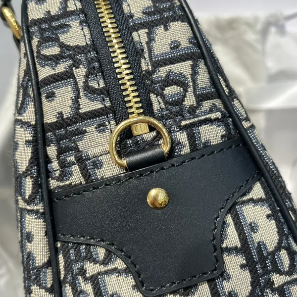 Dior D-Vibe 藍色斜挎包中號MM-M1341：圖片 17