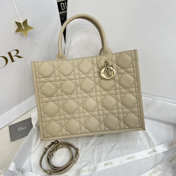 Dior Book 粉色托特包中號MM-M1324：圖片 3