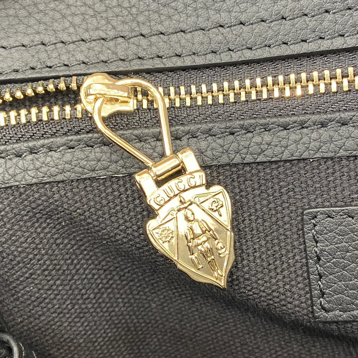 GUCCI Spring Summer春夏灰褐粒面手提包-806205 10 GUCCI Spring Summer春夏灰褐粒面手提包-806205