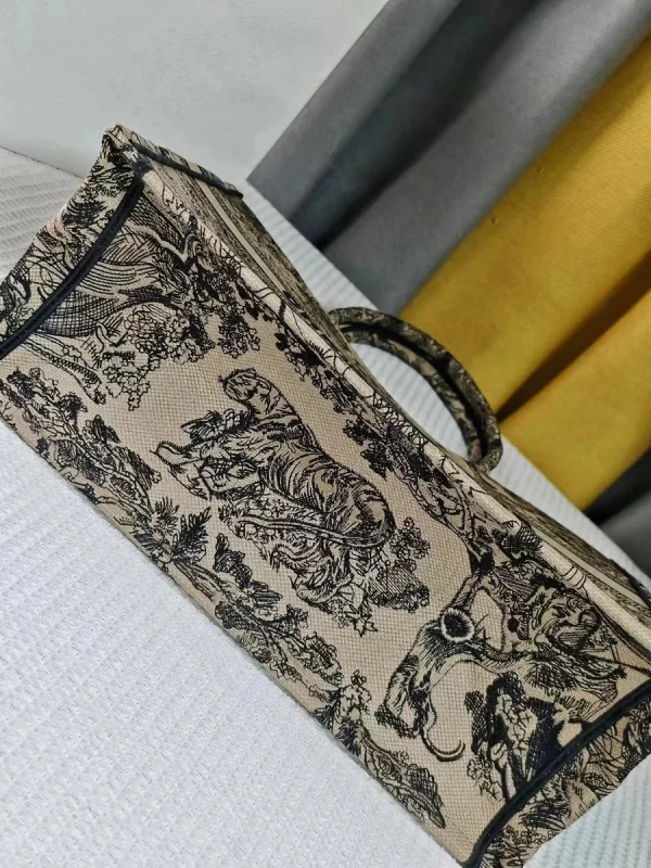 Dior Book 藍色托特包大號GM-M1286：圖片 9
