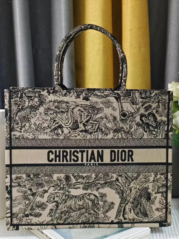 Dior Book 藍色托特包大號GM-M1286：圖片 2