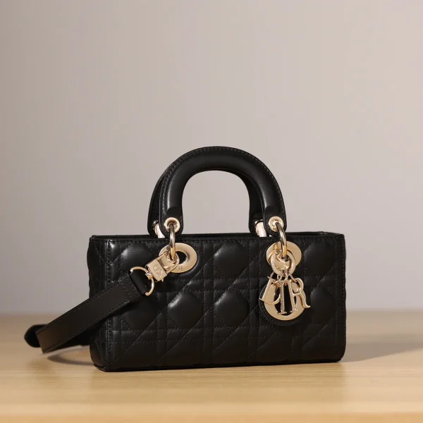 Dior Lady 黑色斜挎包小號PM-M0613：圖片 3