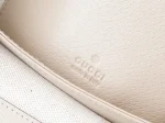 GUCCI GG Supreme小號米棕帆布肩揹包-503877：圖片 9