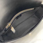 GUCCI Luce黑色帆布肩揹包-786027：圖片 9
