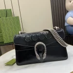 GUCCI Dionysus小號紅漆皮肩揹包-795005：圖片 2