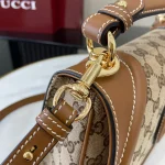 GUCCI Blondie小號紅色皮革手提包-815714：圖片 6