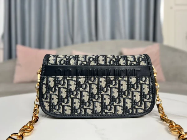 Dior 30 Montaigne 藍色斜挎包小號PM-M9260：圖片 8