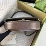 GUCCI Ophidia米棕皮革肩揹包-757309：圖片 4