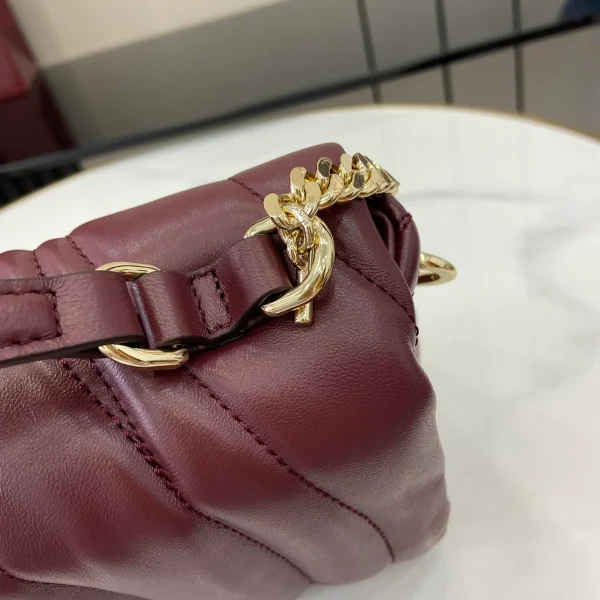GUCCI GG Milano小號深綠皮革手提包-806016：圖片 8