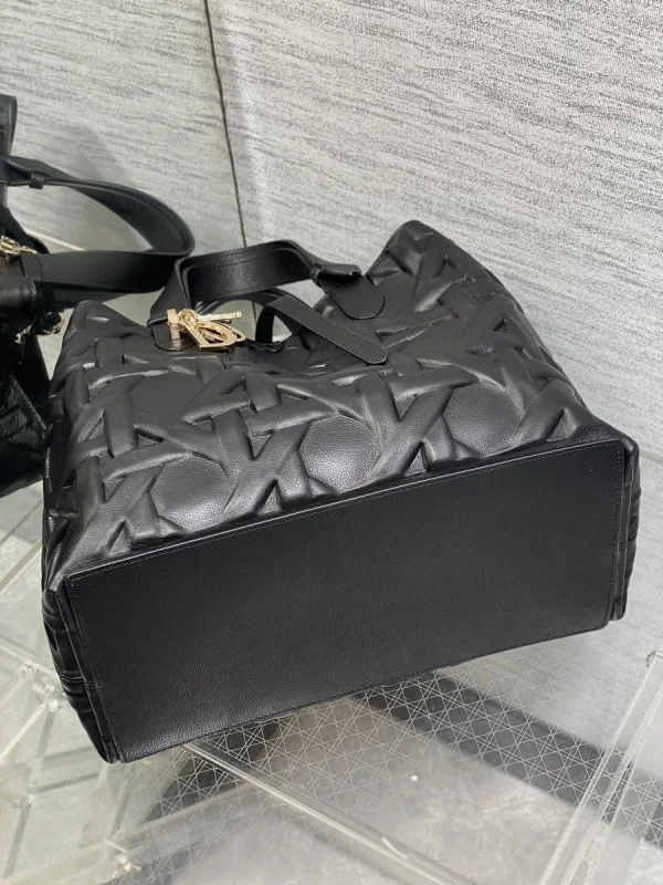 Dior Toujours 黑色托特包中號MM-M2821：圖片 5