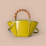 GUCCI Gucci Rosso Ancora紅色光面手挽包-805832