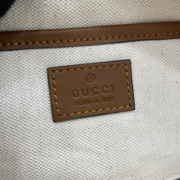 GUCCI Blondie迷你淺粉皮革斜揹包-820429：圖片 10