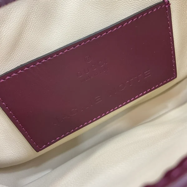 GUCCI Jackie Notte粉漆肩揹包-782889：圖片 10