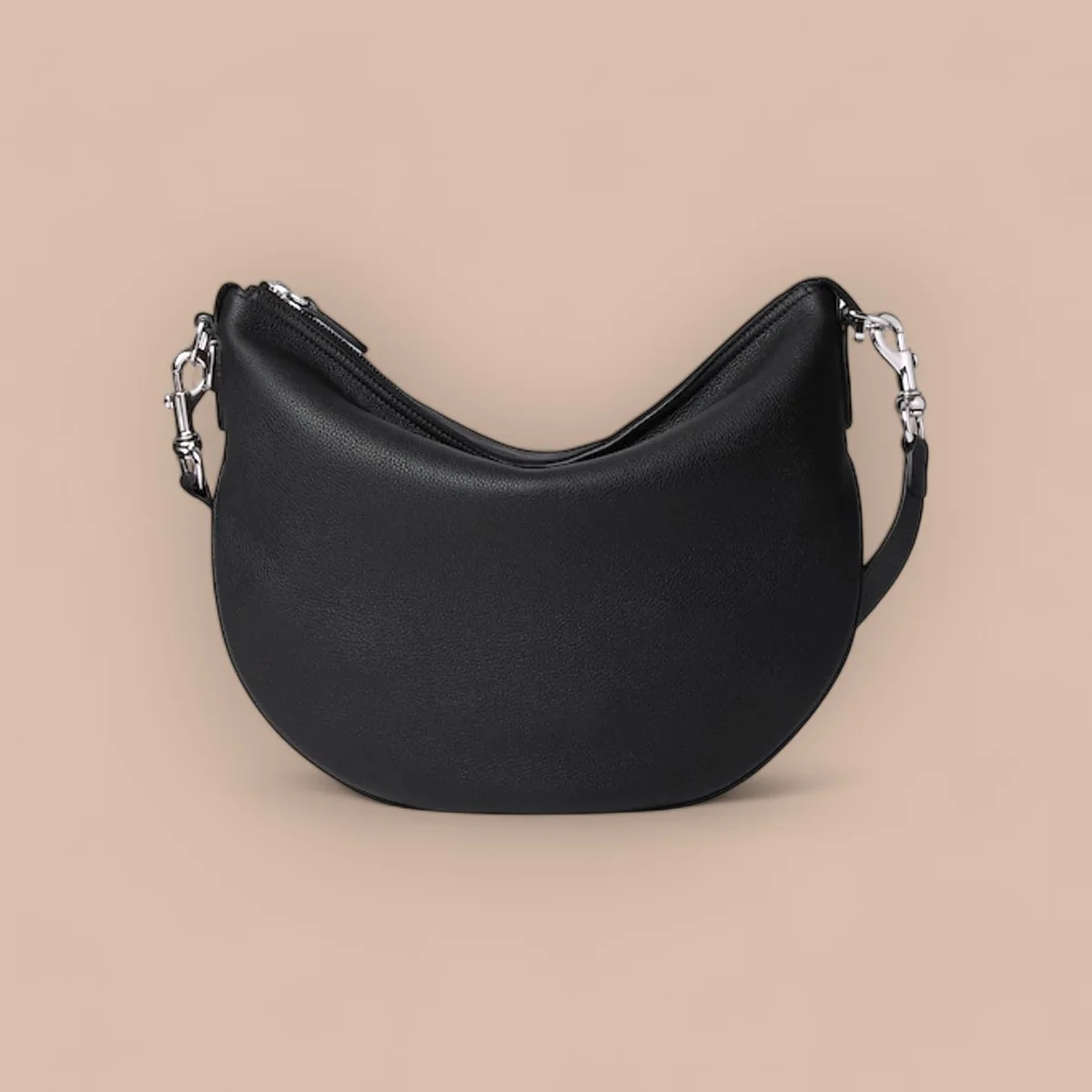 GUCCI GG Signature中號黑色粒面斜揹包-801887 1 GUCCI GG Signature中號黑色粒面斜揹包-801887