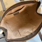 GUCCI Ophidia米棕帆布手挽包-547551：圖片 9