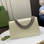GUCCI Dionysus小號黑色漆皮肩揹包-795005：圖片 4