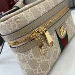GUCCI Ophidia米棕迷你帆布包-816357：圖片 7