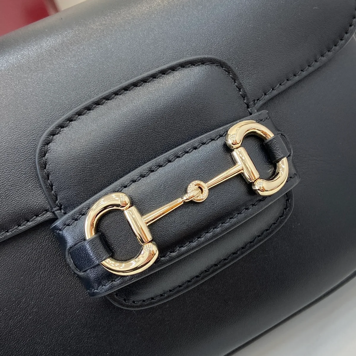 GUCCI Horsebit 1955米棕皮革肩揹包-815205 6 GUCCI Horsebit 1955米棕皮革肩揹包-815205