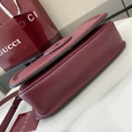 GUCCI Blondie小號黑色皮革手挽包-815714：圖片 5