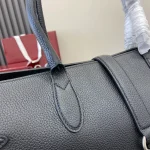 GUCCI Soft Leather手袋灰柔皮革手提包-796761：圖片 9