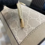 GUCCI Ophidia米棕皮革水桶包-760199：圖片 7