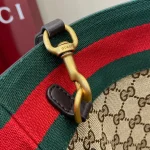 GUCCI Totissima中號黑色帆布托特包-788203：圖片 11