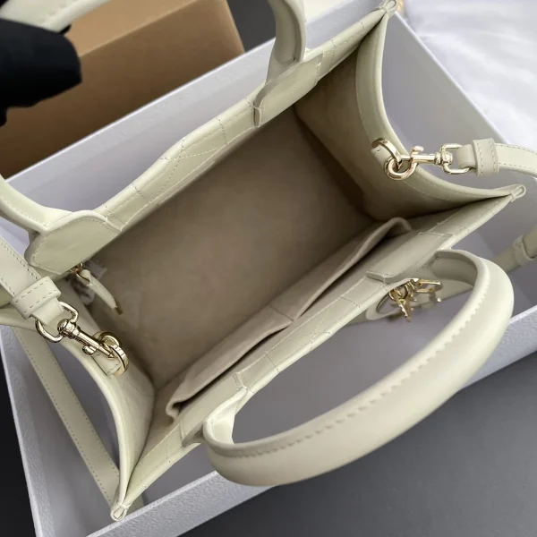 Dior Book 白色托特包小號PM-M1325：圖片 8