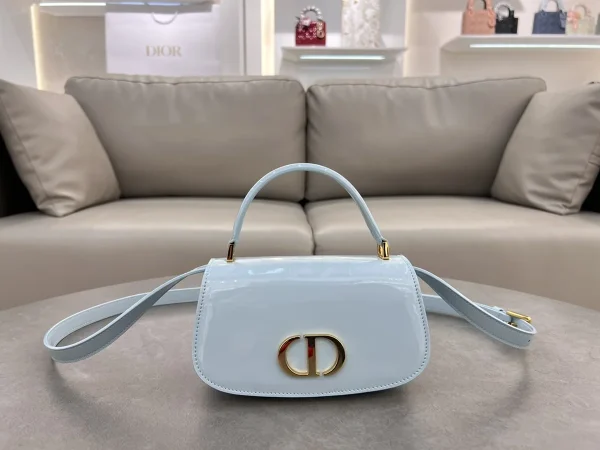 Dior 30 Montaigne 藍色小牛皮包小號PM-M9370：圖片 2