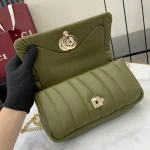 GUCCI GG Milano迷你白色絎縫皮革斜揹包-806017：圖片 8