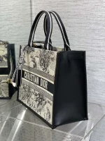 Dior Book 奶白色托特包中號MM-M1296：圖片 7