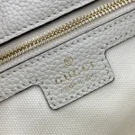 GUCCI Jackie 1961小號灰褐皮革肩揹包-810232：圖片 9