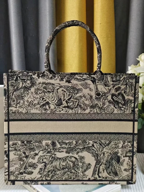 Dior Book 藍色托特包大號GM-M1286：圖片 7