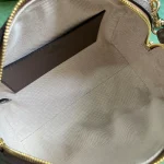 GUCCI Gucci Lido米白皮革斜揹包-772053：圖片 9