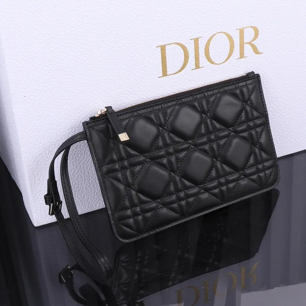 Dior Toujours 黑色單肩包中號MM-M2821：圖片 9