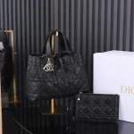 Dior Toujours 黑色單肩包中號MM-M2821：圖片 2