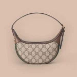 GUCCI Ophidia米棕帆布斜背包-658551